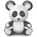 Disabled Toy Boy Panda Icon 128x128 png